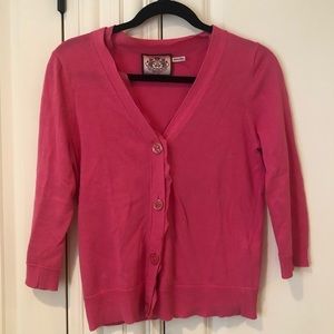 Juicy Couture Button Up Cardigan